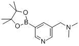 3-Pyridinemethanamine, n,n-dimethyl-5-(4,4,5,5-tetramethyl-1,3,2-dioxaborolan-2-yl)-Structure,919347-18-5Structure 3-Pyridinemethanamine, n,n-dimethyl-5-(4,4,5,5-tetramethyl-1,3,2-dioxaborolan-2-yl)- Structure,919347-18-5Structure