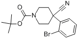 Tert-butyl 4-(2-bromophenyl)-4-cyanopiperidine-1-carboxylateStructure,920023-51-4Structure Tert-butyl 4-(2-bromophenyl)-4-cyanopiperidine-1-carboxylate Structure,920023-51-4Structure
