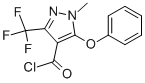 1-Methyl-5-phenoxy-3-(trifluoromethyl)-1h-pyrazole-4-carbonyl chlorideStructure,921939-09-5Structure 1-Methyl-5-phenoxy-3-(trifluoromethyl)-1h-pyrazole-4-carbonyl chloride Structure,921939-09-5Structure