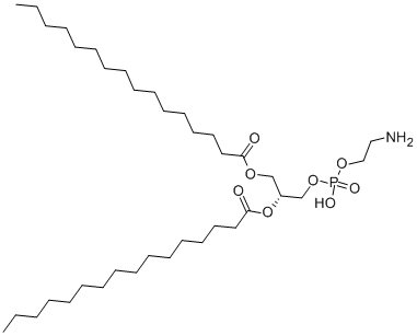 1,2-Dipalmitoyl-sn-glycero-3-phosphoethanolamineStructure,923-61-5Structure 1,2-Dipalmitoyl-sn-glycero-3-phosphoethanolamine Structure,923-61-5Structure