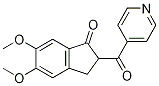 2-Isonicotinoyl-5,6-dimethoxy-2,3-dihydro-1h-inden-1-oneStructure,923571-15-7Structure 2-Isonicotinoyl-5,6-dimethoxy-2,3-dihydro-1h-inden-1-one Structure,923571-15-7Structure