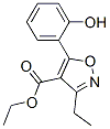 4-Isoxazolecarboxylicacid,3-ethyl-5-(2-hydroxyphenyl)-,ethylester(9ci)Structure,92397-19-8Structure 4-Isoxazolecarboxylicacid,3-ethyl-5-(2-hydroxyphenyl)-,ethylester(9ci) Structure,92397-19-8Structure