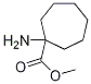 1-氨基-1-環(huán)庚烷羧酸甲酯結(jié)構(gòu)式_92398-50-0結(jié)構(gòu)式