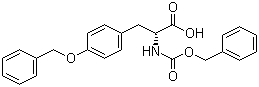 Cbz-d-tyr(bzl)-oh Structure,92455-53-3Structure