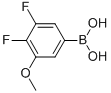 3,4-Difluoro-5-methoxyphenylboronic acidStructure,925910-42-5Structure 3,4-Difluoro-5-methoxyphenylboronic acid Structure,925910-42-5Structure