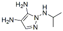 1H-pyrazole-1,4,5-triamine, n1-(1-methylethyl)-Structure,927417-59-2Structure 1H-pyrazole-1,4,5-triamine, n1-(1-methylethyl)- Structure,927417-59-2Structure