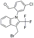 (3-(Bromomethyl)-2-(trifluoromethyl)-1h-indol-1-yl)(4-chlorophenyl) methanoneStructure,929075-62-7Structure (3-(Bromomethyl)-2-(trifluoromethyl)-1h-indol-1-yl)(4-chlorophenyl) methanone Structure,929075-62-7Structure