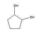 (1R)-反式-1,2-環(huán)戊烷二醇結(jié)構(gòu)式_930-46-1結(jié)構(gòu)式