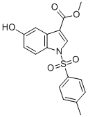 5-Hydroxy-1-tosyl-1h-indole-3-carboxylicacidStructure,930112-00-8Structure 5-Hydroxy-1-tosyl-1h-indole-3-carboxylicacid Structure,930112-00-8Structure