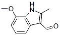 1H-Indole-3-carboxaldehyde, 7-methoxy-2-methyl-Structure,933711-43-4Structure 1H-Indole-3-carboxaldehyde, 7-methoxy-2-methyl- Structure,933711-43-4Structure