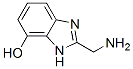 1H-benzimidazol-7-ol, 2-(aminomethyl)-Structure,933747-87-6Structure 1H-benzimidazol-7-ol, 2-(aminomethyl)- Structure,933747-87-6Structure