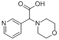 2-嗎啉-2-(吡啶-3-基)乙酸結(jié)構(gòu)式_933761-00-3結(jié)構(gòu)式