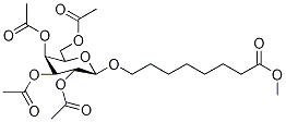 8-Methoxycarbonyloctanoyl-2’,3’,4’,6-tetra-O-acetyl-beta-D-galactopyranosideStructure,93619-78-4Structure 8-Methoxycarbonyloctanoyl-2’,3’,4’,6-tetra-O-acetyl-beta-D-galactopyranoside Structure,93619-78-4Structure