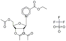 3-(乙氧羰基)-1-(2,3,5-三-O-乙?；?beta-D-呋喃核糖基)-吡啶鎓三氟甲烷磺酸酯結(jié)構(gòu)式_936945-09-4結(jié)構(gòu)式
