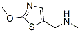 5-Thiazolemethanamine, 2-methoxy-n-methyl-Structure,937688-48-7Structure 5-Thiazolemethanamine, 2-methoxy-n-methyl- Structure,937688-48-7Structure
