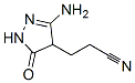 1H-pyrazole-4-propanenitrile, 3-amino-4,5-dihydro-5-oxo-Structure,937690-29-4Structure 1H-pyrazole-4-propanenitrile, 3-amino-4,5-dihydro-5-oxo- Structure,937690-29-4Structure