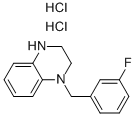 1-(3-氟-芐基)-1,2,3,4-四氫-喹噁啉雙鹽酸鹽結(jié)構(gòu)式_939760-18-6結(jié)構(gòu)式