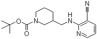 3-[(3-Cyano-pyridin-2-ylamino)-methyl ]-piperidine-1-carboxylic acid tert-butyl ester Structure,939986-21-7Structure