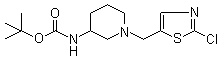 [1-(2-氯-噻唑-5-甲基)-哌啶-3-基]-氨基甲酸叔丁酯結(jié)構(gòu)式_939986-55-7結(jié)構(gòu)式