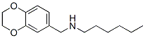 1,4-Benzodioxin-6-methanamine, n-hexyl-2,3-dihydro-Structure,940364-28-3Structure 1,4-Benzodioxin-6-methanamine, n-hexyl-2,3-dihydro- Structure,940364-28-3Structure