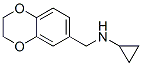 1,4-Benzodioxin-6-methanamine, n-cyclopropyl-2,3-dihydro-Structure,940364-42-1Structure 1,4-Benzodioxin-6-methanamine, n-cyclopropyl-2,3-dihydro- Structure,940364-42-1Structure