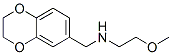1,4-Benzodioxin-6-methanamine, 2,3-dihydro-n-(2-methoxyethyl)-Structure,940364-46-5Structure 1,4-Benzodioxin-6-methanamine, 2,3-dihydro-n-(2-methoxyethyl)- Structure,940364-46-5Structure