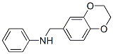 1,4-Benzodioxin-6-methanamine, 2,3-dihydro-n-phenyl-Structure,940365-60-6Structure 1,4-Benzodioxin-6-methanamine, 2,3-dihydro-n-phenyl- Structure,940365-60-6Structure