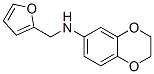 1,4-Benzodioxin-6-amine, n-(2-furanylmethyl)-2,3-dihydro-Structure,940366-68-7Structure 1,4-Benzodioxin-6-amine, n-(2-furanylmethyl)-2,3-dihydro- Structure,940366-68-7Structure