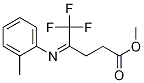 Methyl 5,5,5-trifluoro-4-(o-tolylimino)pentanoateStructure,941672-37-3Structure Methyl 5,5,5-trifluoro-4-(o-tolylimino)pentanoate Structure,941672-37-3Structure