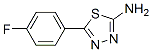 2-Amino-5-(4-fluorophenyl)-1 3 4-thiadiazoleStructure,942-70-1Structure 2-Amino-5-(4-fluorophenyl)-1 3 4-thiadiazole Structure,942-70-1Structure