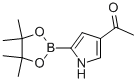 1-(5-(4,4,5,5-四甲基-1,3,2-二噁硼烷-2-基)-1H-吡咯-3-基)乙酮結(jié)構(gòu)式_942070-43-1結(jié)構(gòu)式