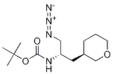(s)-1-疊氮基-3-((r)-四氫-2H-吡喃-3-基)丙烷-2-基氨基甲酸叔丁酯結(jié)構(gòu)式_942145-24-6結(jié)構(gòu)式