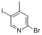 2-Bromo-5-iodo-4-methylpyridine Structure,942206-07-7Structure