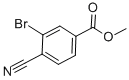 Methyl 3-bromo-4-cyanobenzoateStructure,942598-44-9Structure Methyl 3-bromo-4-cyanobenzoate Structure,942598-44-9Structure