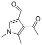 1H-pyrrole-3-carboxaldehyde, 4-acetyl-1,5-dimethyl-(9ci)Structure,94284-25-0Structure 1H-pyrrole-3-carboxaldehyde, 4-acetyl-1,5-dimethyl-(9ci) Structure,94284-25-0Structure