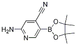 2-Amino-4-cyano pyridine-5-boronic acid pinacol esterStructure,944401-73-4Structure 2-Amino-4-cyano pyridine-5-boronic acid pinacol ester Structure,944401-73-4Structure