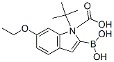 1H-Indole-1-carboxylic acid, 2-borono-6-ethoxy-, 1-(1,1-dimethylethyl) esterStructure,944562-81-6Structure 1H-Indole-1-carboxylic acid, 2-borono-6-ethoxy-, 1-(1,1-dimethylethyl) ester Structure,944562-81-6Structure