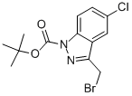 Tert-butyl3-(bromomethyl)-5-chloro-1h-indazole-1-carboxylateStructure,944899-43-8Structure Tert-butyl3-(bromomethyl)-5-chloro-1h-indazole-1-carboxylate Structure,944899-43-8Structure