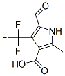 1H-pyrrole-3-carboxylic acid, 5-formyl-2-methyl-4-(trifluoromethyl)- Structure,945379-11-3Structure