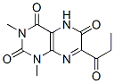 2,4,6(3H)-pteridinetrione, 1,5-dihydro-1,3-dimethyl-7-(1-oxopropyl)-Structure,94591-04-5Structure 2,4,6(3H)-pteridinetrione, 1,5-dihydro-1,3-dimethyl-7-(1-oxopropyl)- Structure,94591-04-5Structure