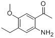 Ethanone,1-(2-amino-4-ethyl-5-methoxyphenyl)-Structure,947691-67-0Structure Ethanone,1-(2-amino-4-ethyl-5-methoxyphenyl)- Structure,947691-67-0Structure