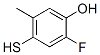 Phenol, 2-fluoro-4-mercapto-5-methyl-Structure,949019-05-0Structure Phenol, 2-fluoro-4-mercapto-5-methyl- Structure,949019-05-0Structure