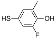 Phenol, 2-fluoro-4-mercapto-6-methyl-Structure,949019-81-2Structure Phenol, 2-fluoro-4-mercapto-6-methyl- Structure,949019-81-2Structure