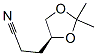 1,3-Dioxolane-4-propanenitrile, 2,2-dimethyl-, (4s)-Structure,94944-62-4Structure 1,3-Dioxolane-4-propanenitrile, 2,2-dimethyl-, (4s)- Structure,94944-62-4Structure
