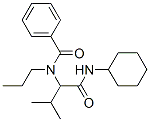 (9ci)-n-[1-[(環(huán)己基氨基)羰基]-2-甲基丙基]-n-丙基-苯甲酰胺結(jié)構(gòu)式_94999-82-3結(jié)構(gòu)式