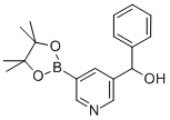 3-Pyridinemethanol, alpha-phenyl-5-(4,4,5,5-tetramethyl-1,3,2-dioxaborolan-2-yl)-Structure,950586-01-3Structure 3-Pyridinemethanol, alpha-phenyl-5-(4,4,5,5-tetramethyl-1,3,2-dioxaborolan-2-yl)- Structure,950586-01-3Structure