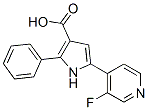 1H-pyrrole-3-carboxylic acid, 5-(3-fluoro-4-pyridinyl)-2-phenyl-Structure,951784-01-3Structure 1H-pyrrole-3-carboxylic acid, 5-(3-fluoro-4-pyridinyl)-2-phenyl- Structure,951784-01-3Structure