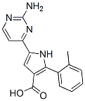 1H-pyrrole-3-carboxylic acid, 5-(2-amino-4-pyrimidinyl)-2-(2-methylphenyl)-Structure,951784-05-7Structure 1H-pyrrole-3-carboxylic acid, 5-(2-amino-4-pyrimidinyl)-2-(2-methylphenyl)- Structure,951784-05-7Structure