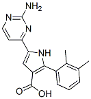 1H-pyrrole-3-carboxylic acid, 5-(2-amino-4-pyrimidinyl)-2-(2,3-dimethylphenyl)- Structure,951784-09-1Structure