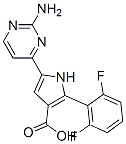1H-pyrrole-3-carboxylic acid, 5-(2-amino-4-pyrimidinyl)-2-(2,6-difluorophenyl)- Structure,951784-21-7Structure